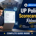 UP Police SI Scorecard 2026